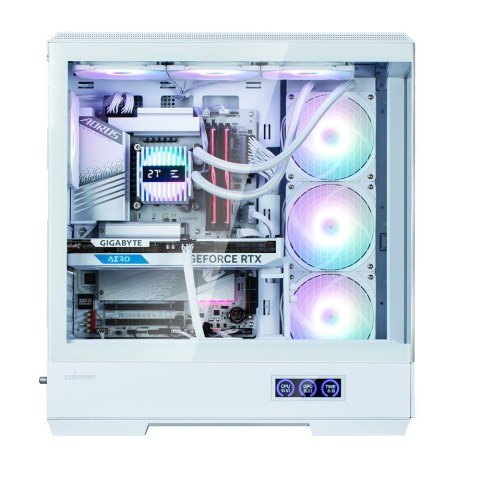 Zalman Obudowa P50 DS WHITE Mid-Tower 4x ARGB Fans