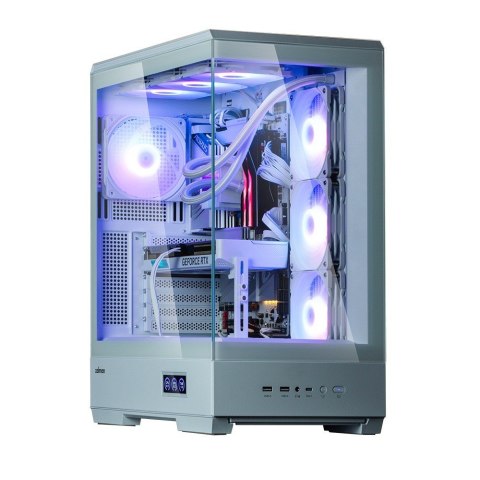 Zalman Obudowa P50 DS WHITE Mid-Tower 4x ARGB Fans