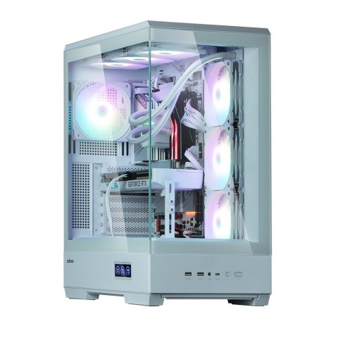 Zalman Obudowa P50 DS WHITE Mid-Tower 4x ARGB Fans