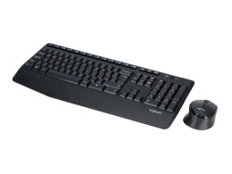 Zestaw bezprzewodowy klawiatura i mysz Logitech MK345 czarny