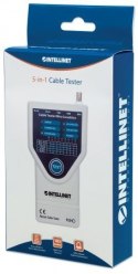 Intellinet Tester okablowania 5-W-1 RJ11/RJ45/USB/1394/BNC