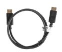 Lanberg Kabel DisplayPort M/M 4K 1M czarny