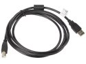 Lanberg Kabel USB 2.0 AM-BM 1.8M Ferryt czarny