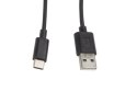 Lanberg Kabel USB-C -> USB-A M/M 1M 2.0 czarny