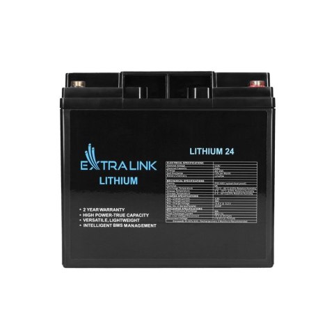 Extralink Akumulator LiFePO4 24AH 12.8V BMS EX.30424