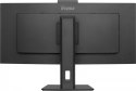 IIYAMA Monitor 34 cale XCB3497WQSNPH-B1,VA,UWQHD,1500R,USB-C Dock 95W, RJ45, KVM,2x5W, kamera 5MP, /5y/