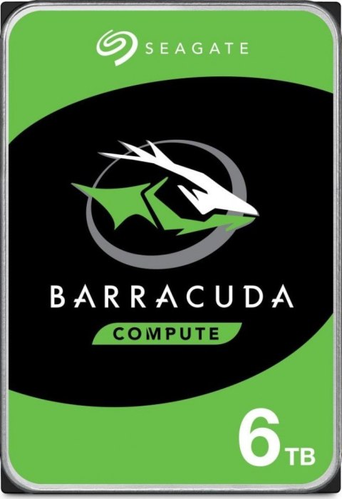 Seagate Dysk BarraCuda 6TB 3,5 256MB ST6000DM003