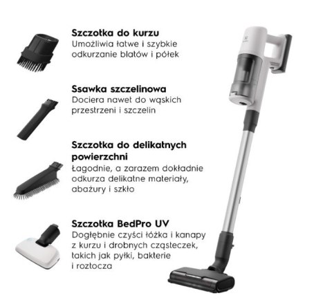 Electrolux Odkurzacz pionowy Hygienic 600 EP61HB21UV