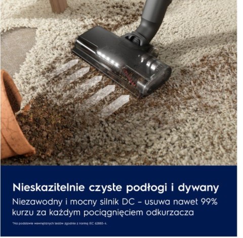 Electrolux Odkurzacz pionowy Hygienic 600 EP61HB21UV