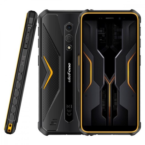 ULEFONE Smartfon Armor X12 Pro 4G 4/64GB IP69K Pomarańczowy