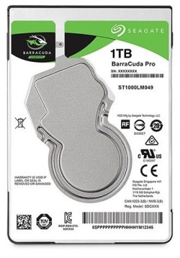 Seagate Dysk BarraCuda Pro 1TB 2,5 128MB ST1000LM049