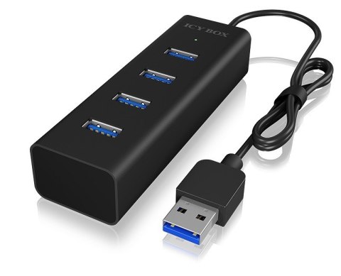 IcyBox IB-HUB1409-U3 4 portowy Hub USB 3.0