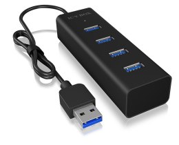 IcyBox IB-HUB1409-U3 4 portowy Hub USB 3.0