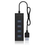 IcyBox IB-HUB1409-U3 4 portowy Hub USB 3.0