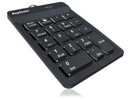 KEYSONIC Klawiatura ACK-118BK2 odporna na kurz, IP64