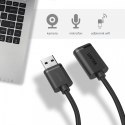 Unitek Przedłużacz USB 2.0 AM-AF, 0.5m; Y-C447GBK