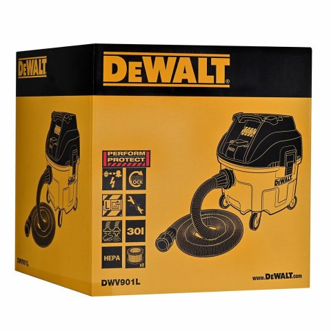 Odkurzacz przemysłowy 30L DWV901L DeWALT