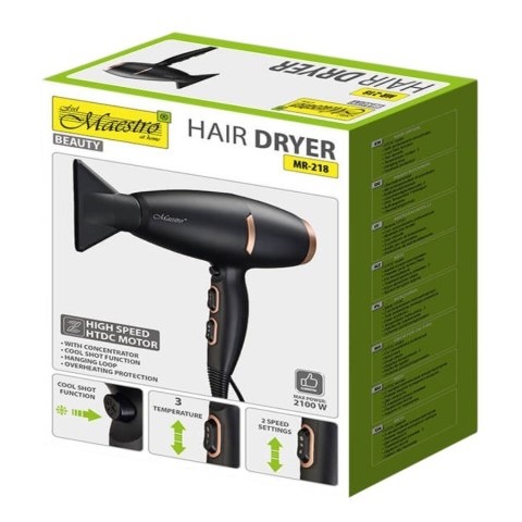 Feel-Maestro Suszarka do włosów 2100W MR-218