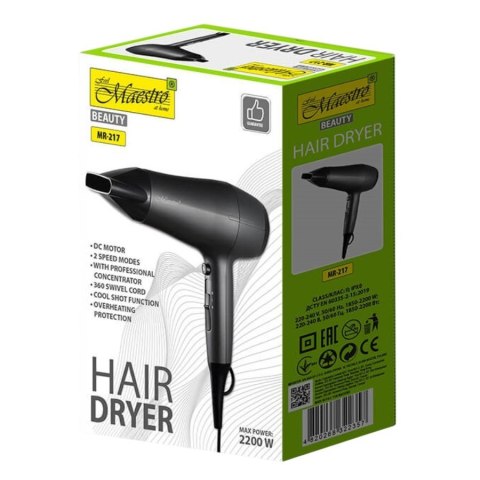 Feel-Maestro Suszarka do włosów 2200W MR-217