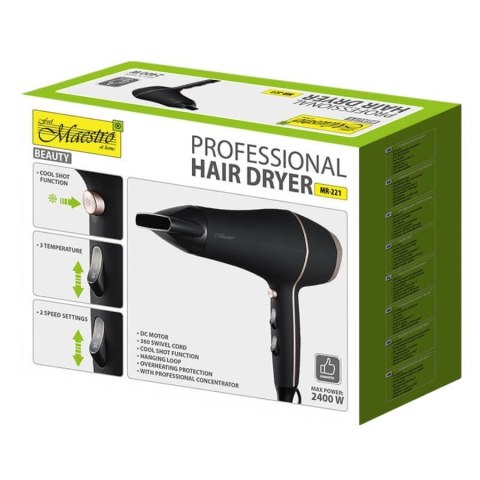 Feel-Maestro Suszarka do włosów 2400W MR-221