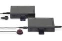 Digitus Przedłużacz/Extender HDMI HDBaseT do 70m po Cat.5e, 4K 30Hz UHD, HDCP 2.2, IR, z audio (zestaw)