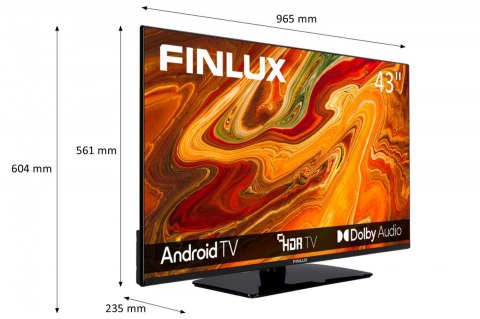 Finlux Telewizor LED 43 cale 43FFA500