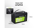 GREEN CELL AKUMULATOR LIFEPO4 CUBE 100AH 12V/12.8V 1280WH LFPGC12V100AH
