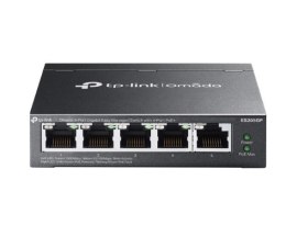 TP-LINK Przełącznik ES205GP Omada 5-Port Gigabit Easy 4-Port PoE+