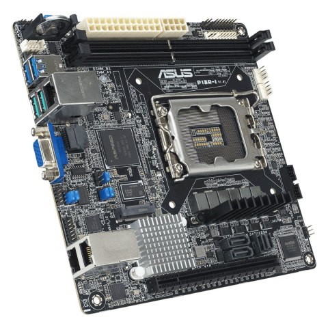 Płyta główna Asus P13R-I 1x LGA1700 Intel Xeon E-24XX C262 (2xDIMM, 6x SATA, 1xM.2, 2x1GbE, ASMB11-iKVM, miniITX)