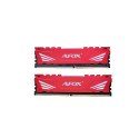 AFOX Pamięć PC - DDR4 32GB (2x16GB) 3200MHz CL16 XMP2 Red