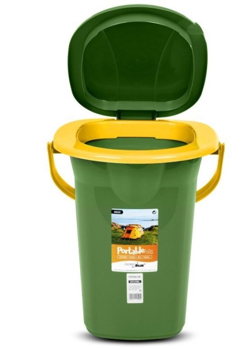GreenBlue Toaleta turystyczna GB320GO ciemnozielono-pomarańczowa