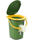 GreenBlue Toaleta turystyczna GB320GO ciemnozielono-pomarańczowa