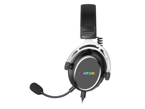 Słuchawki dla graczy Hator HYPERGANG 3 USB czarne