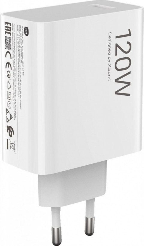 XIAOMI Ładowarka sieciowa 120W HyperCharge Combo Type-A