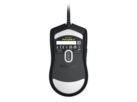 Mysz dla graczy Hator Pulsar 3 czarna