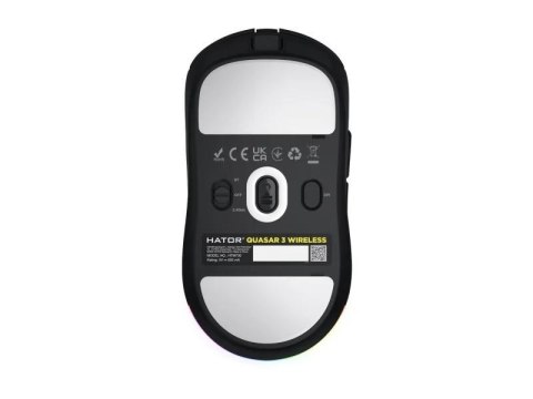 Mysz dla graczy Hator Quasar 3 czarna
