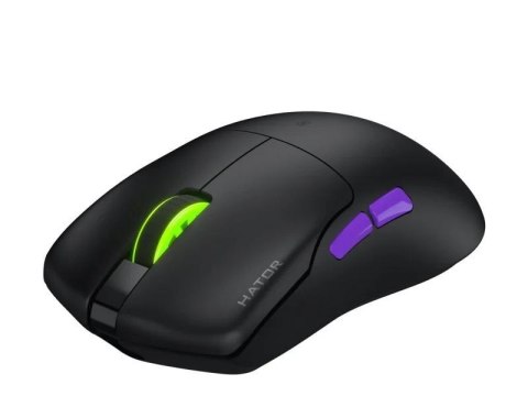 Mysz dla graczy bezprzewodowa Hator Pulsar 3 Ultra 4K Wireless czarna