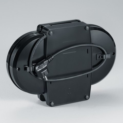 SEVERIN WAFLOWNICA PODWÓJNA, KSZTAŁ GOFRÓW SERCA, POWŁOKA ANTYADHEZYJNA, STAL, MOC 1200W WA2106