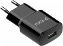 YENKEE Ładowarka sieciowa USB + kabel Lightning 1 metr USB A 12W 2,4A