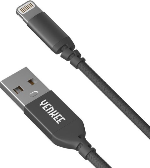 YENKEE Ładowarka sieciowa USB + kabel Lightning 1 metr USB A 12W 2,4A