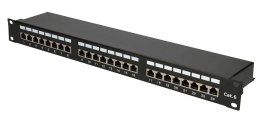 Extralink Patchpanel 24 porty CAT6 STP V2