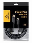 Gembird Kabel DisplayPort do HDMI 1.8m