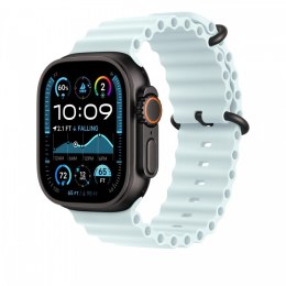 Apple Przedłużka do paska Ocean w kolorze mroźnego błękitu do koperty 49 mm - elementy z tytanu w kolorze czarnym