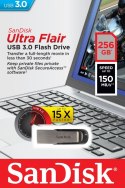 SanDisk Pendrive ULTRA FLAIR USB 3.0 256GB 150MB/s