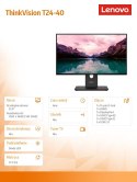 Lenovo Monitor ThinkVision 23.8 cala T24-40 64A4MATXEU