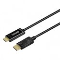 Savio Kabel Display Port do HDMI CL-189 4K 60Hz, 1,5m
