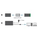 LogiLink Zewnętrzna obudowa HDD 3.5 cala, SATA, USB3.0, Czarna Aluminiowa