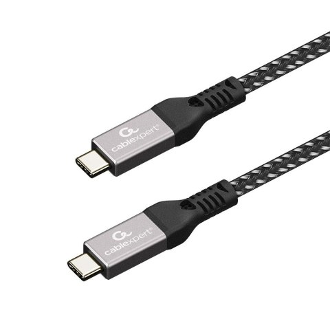 Kabel USB 4 typu C Power Delivery (PD) do ładowania i transmisji danych 1.5 m czarny Gembird