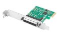 Lanberg Karta PCI EXPRESS LPT (DB25) X1 LANBERG + ŚLEDŹ LOW PROFILE