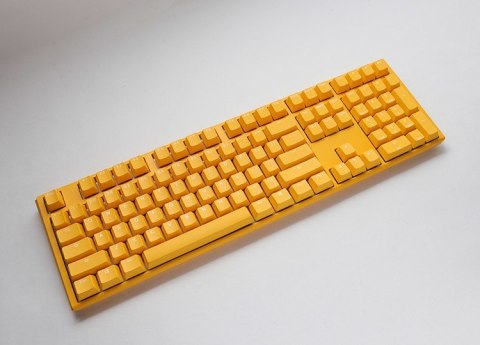 Klawiatura Ducky One 3 Gaming USB QWERTY angielski żółty